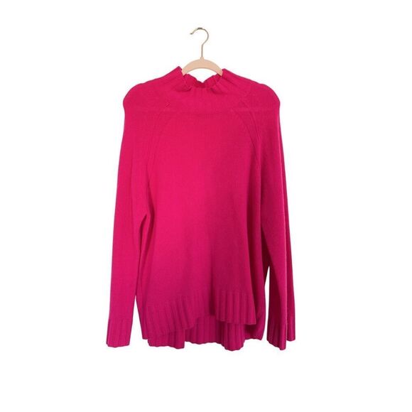 Skull cashmere sweater in hot pink Large - Picture 1 of 5